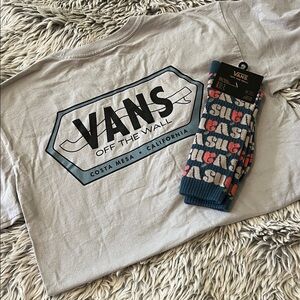 Vans Tee & Socks Combo